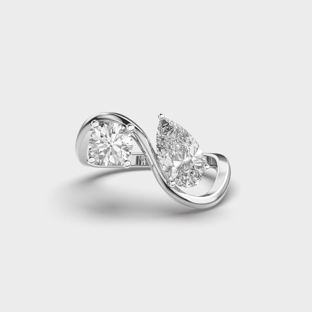 Us Together in Unity Diamond Ring - View 7