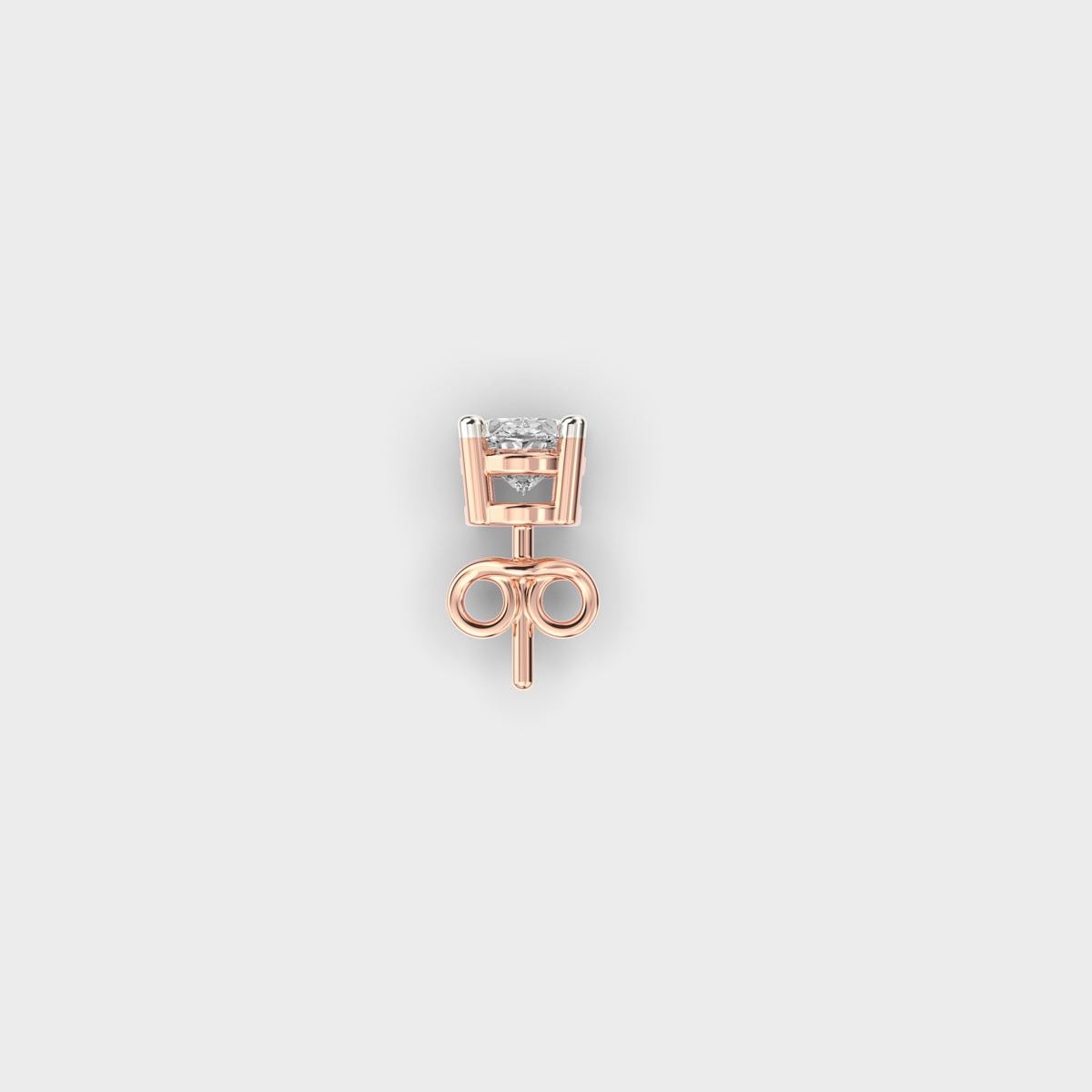 Flux Oval Diamond Studs For Men