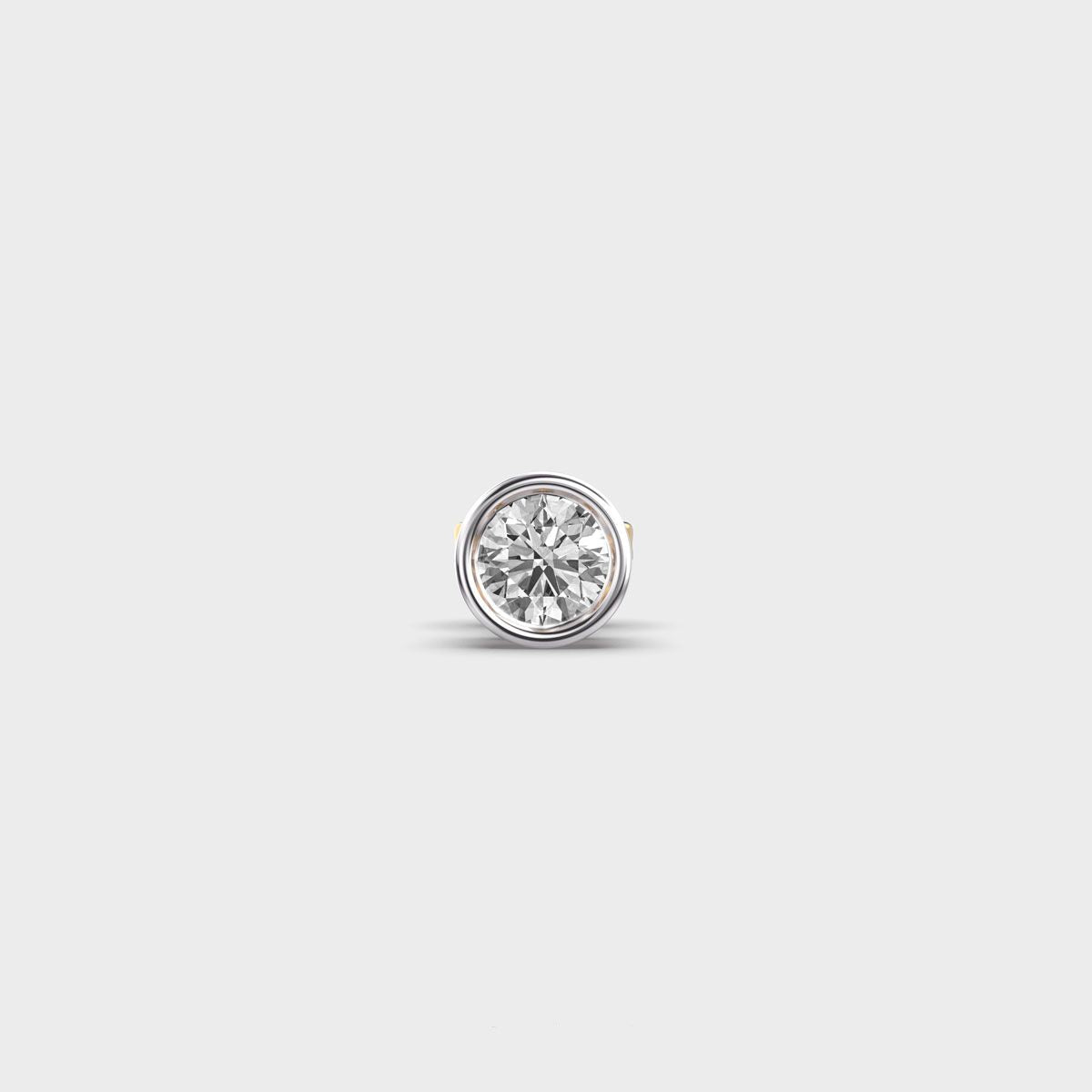 Royal Appeal Round Diamond Studs For Men