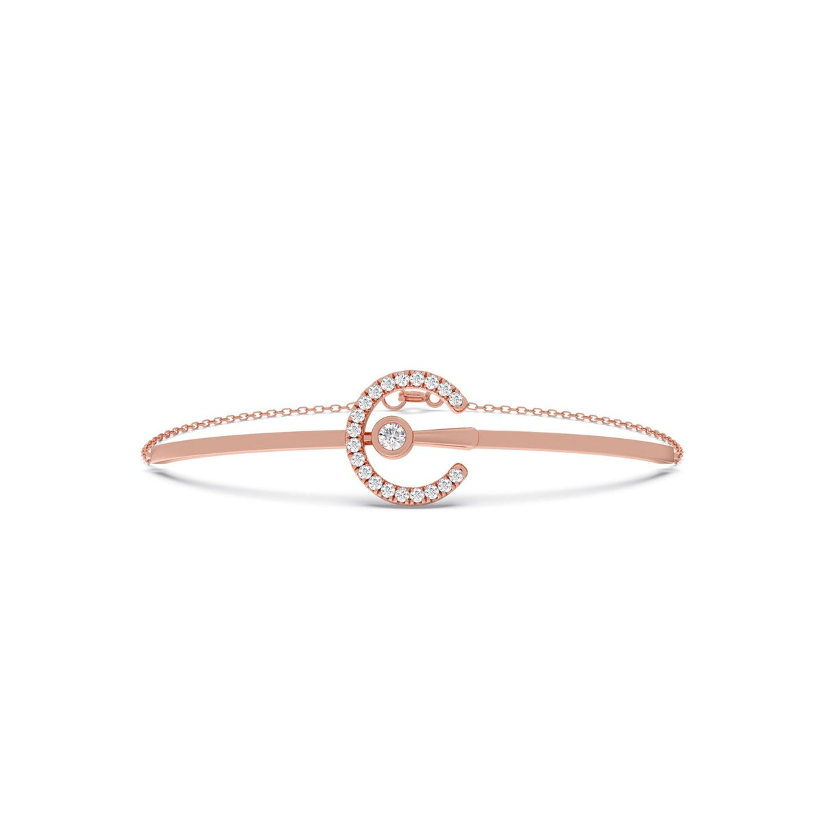 Cresta Diamond Chain Bracelet