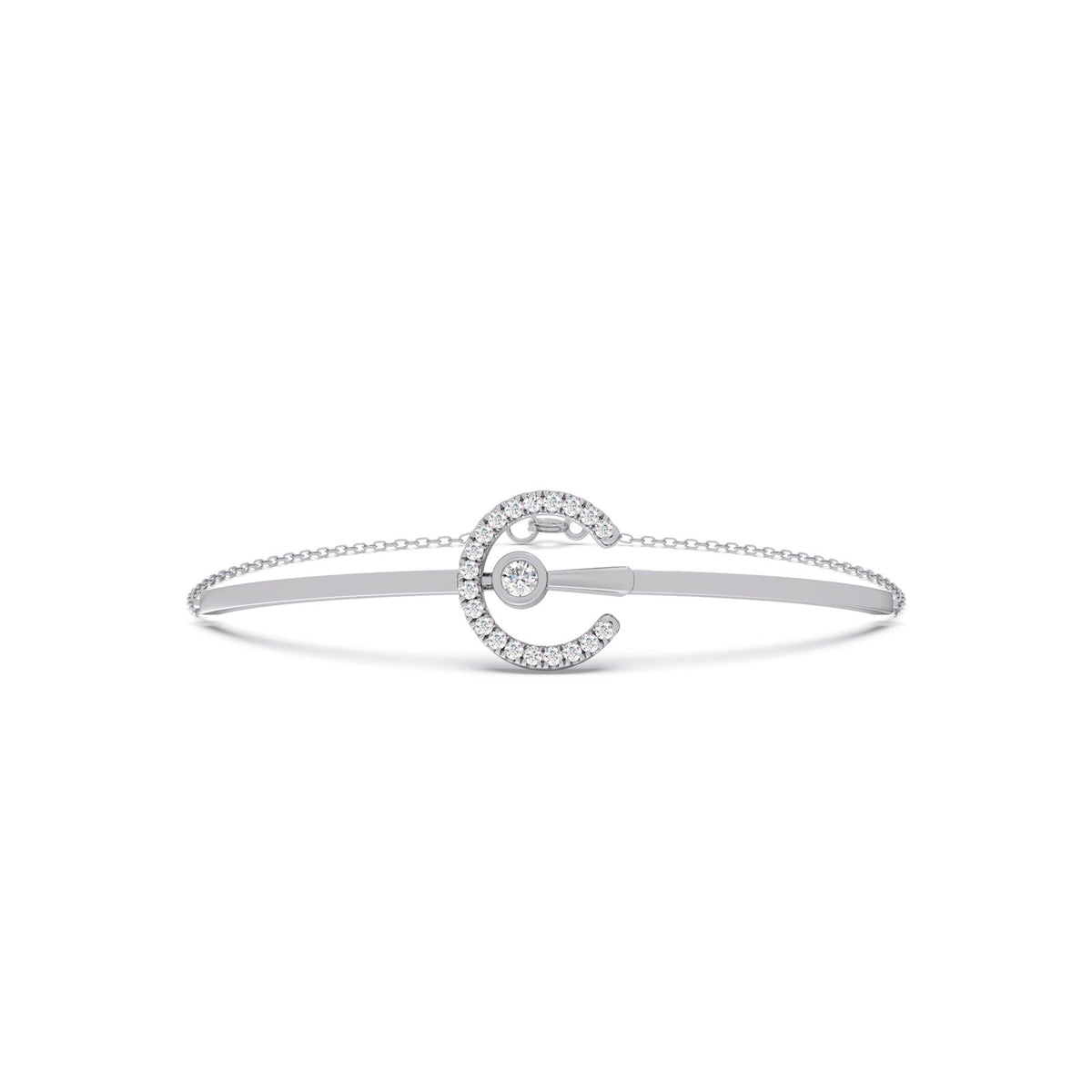 Cresta Diamond Chain Bracelet