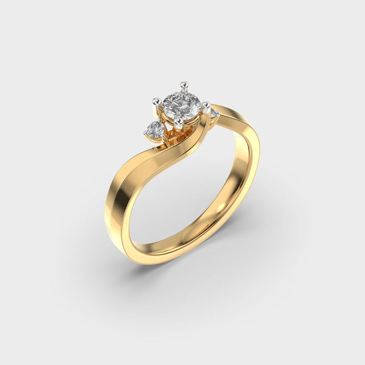 Amalfi Diamond Ring - View 2
