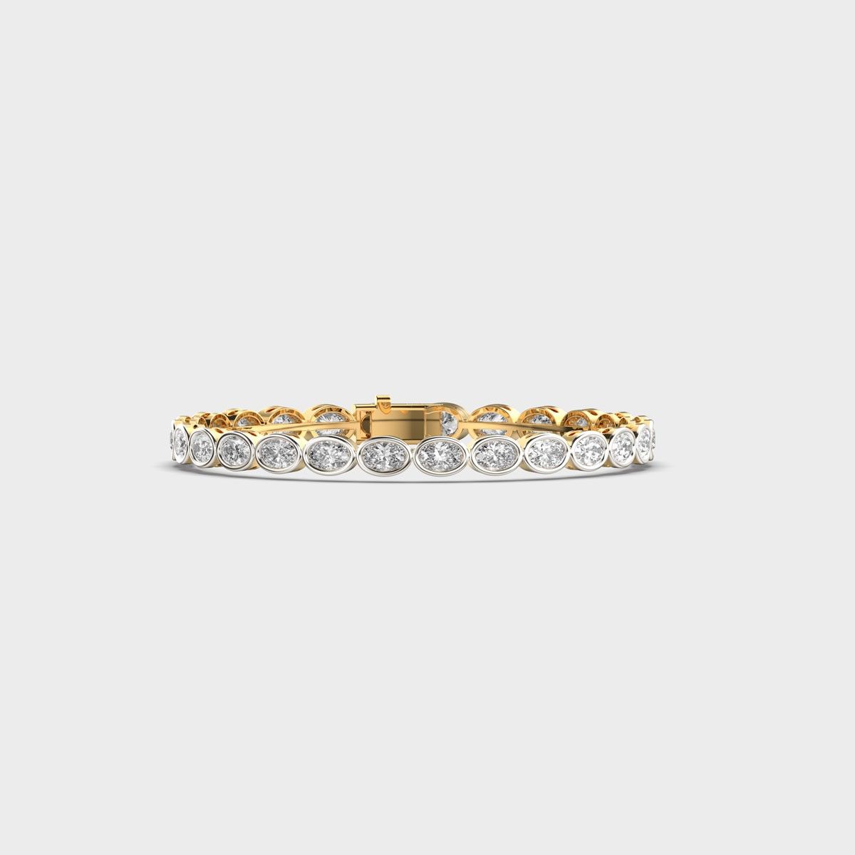 Delicate Pear Glory Diamond Bracelet