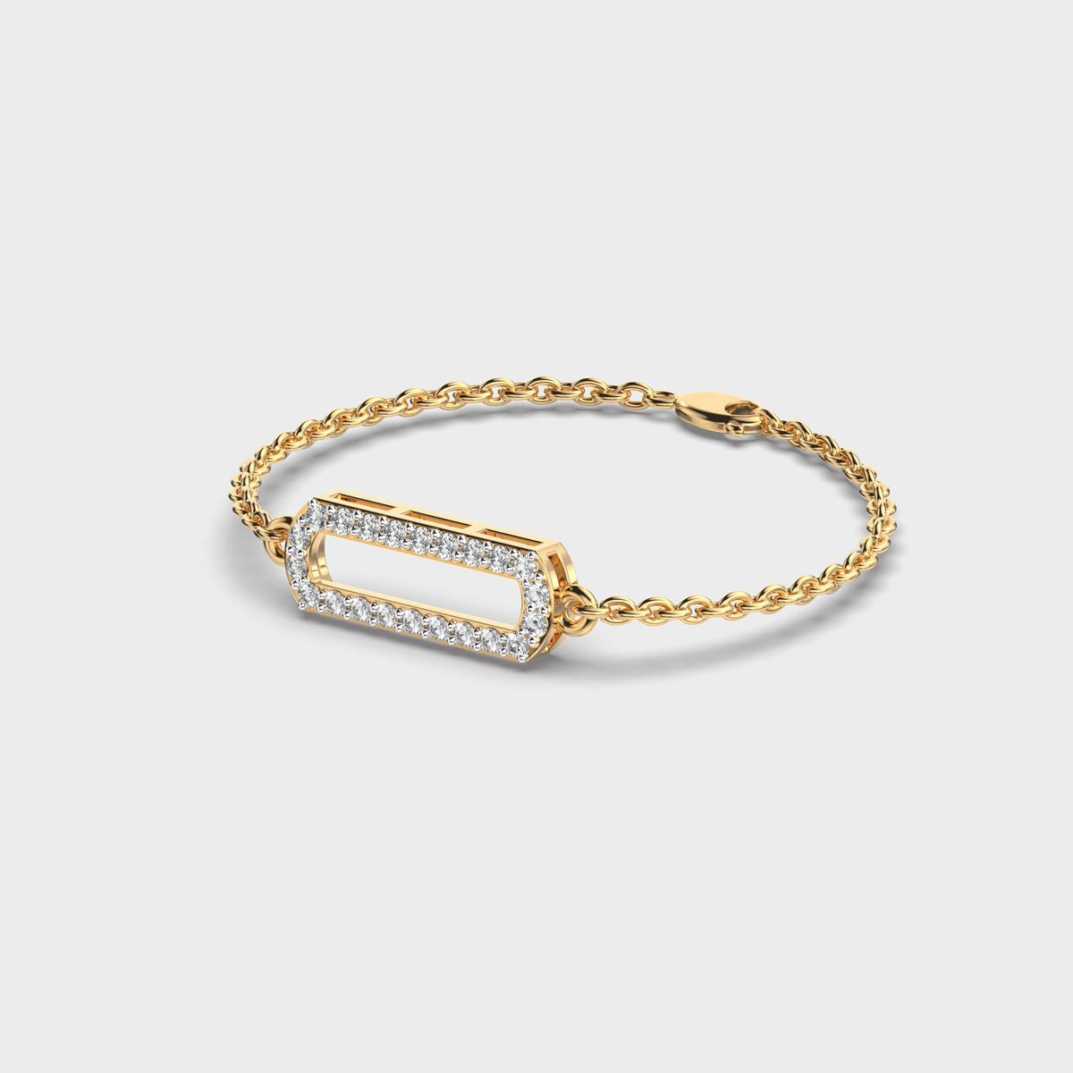 Delicate Diamond Chain Bracelet