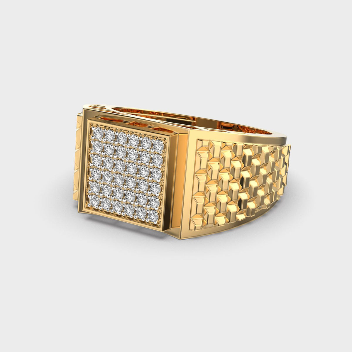 Crowned Hero Diamond Ring For Men - View 11