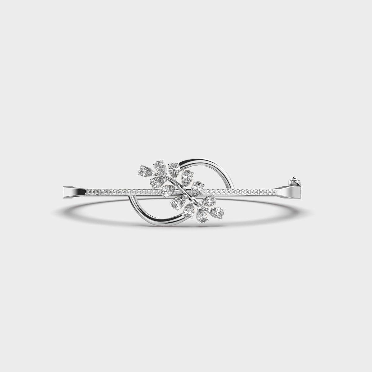 Peony Poise Diamond Bracelet