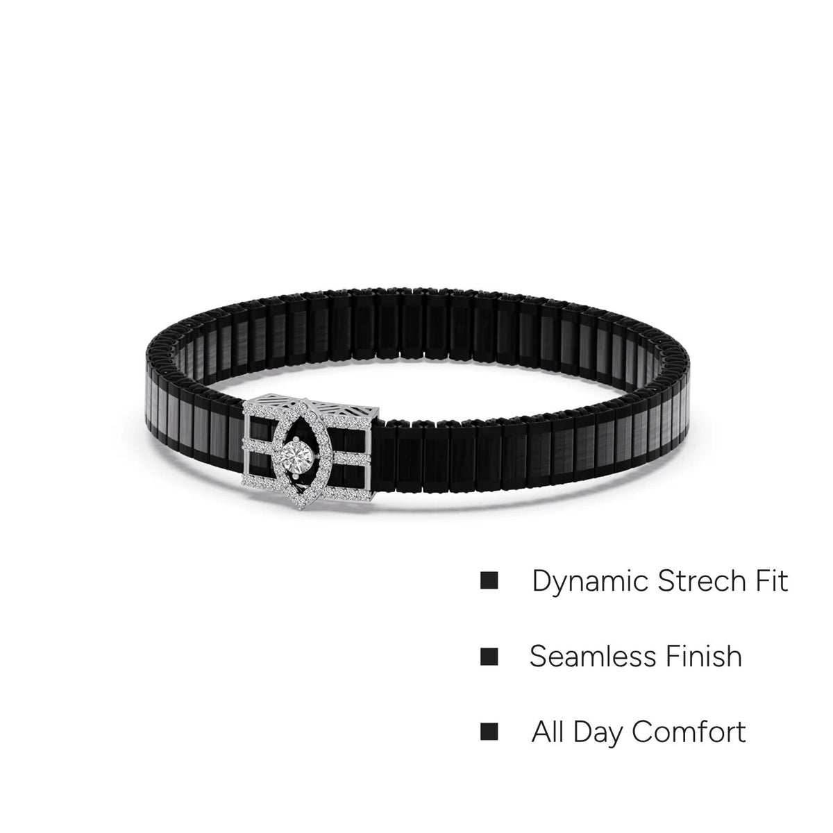 Trinetra Diamond Men's Bracelet