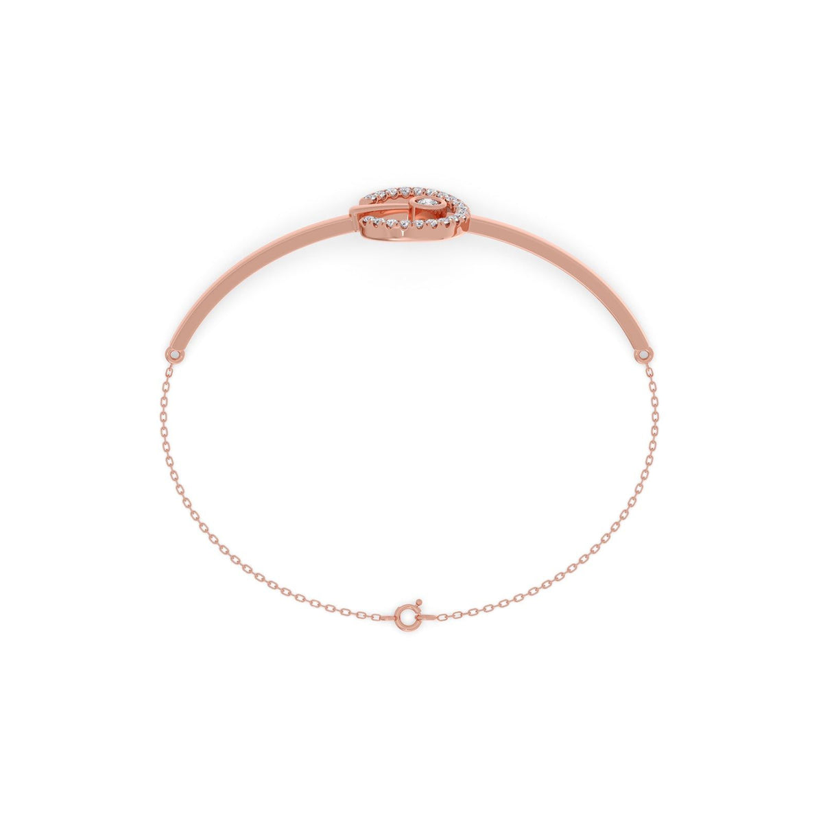 Cresta Diamond Chain Bracelet