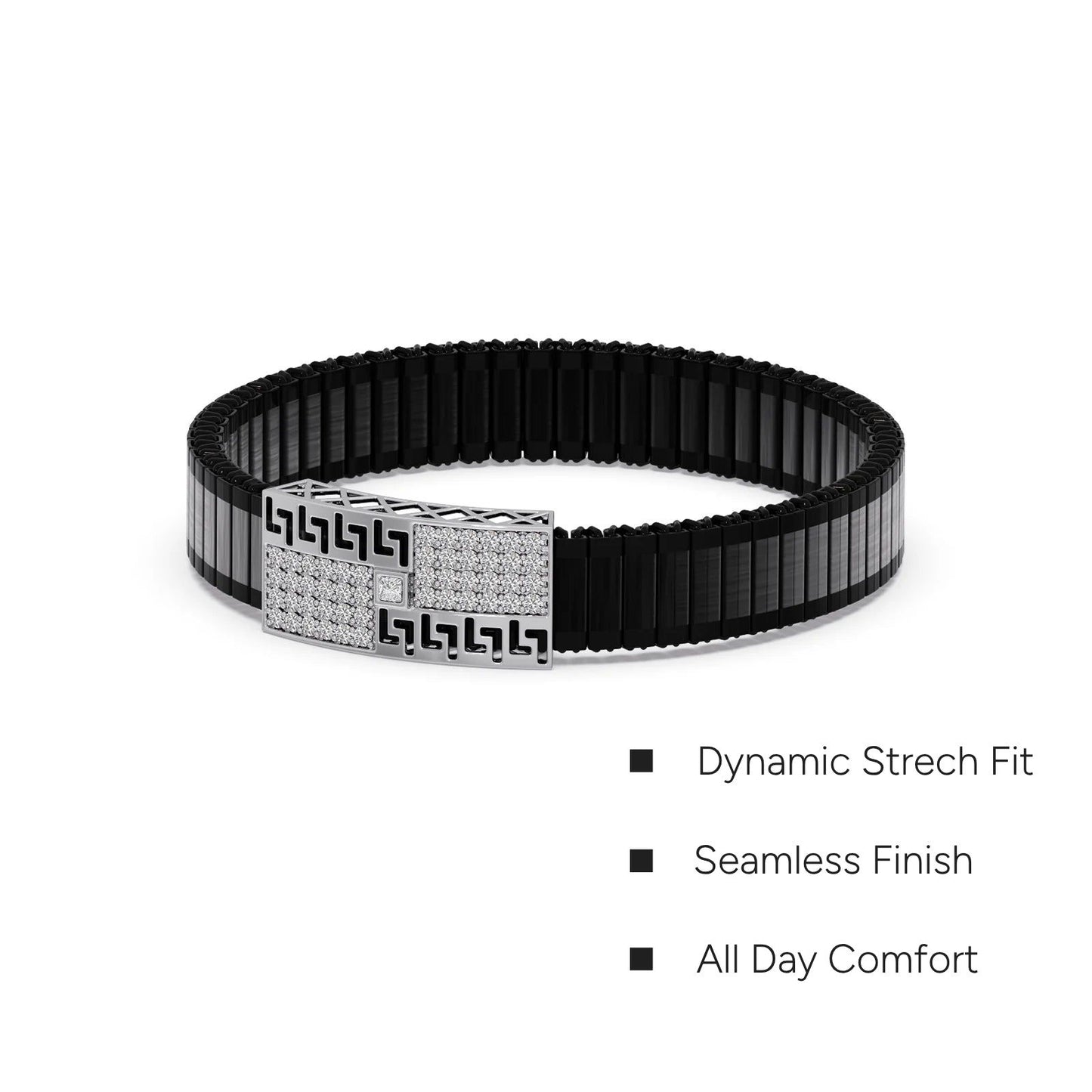 Forge Link Diamond Men's Bracelet