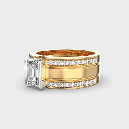 Symbol of Strength Diamond Ring For Men - View 15