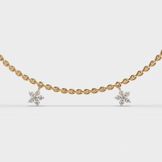 Star Drop Diamond Bracelet
