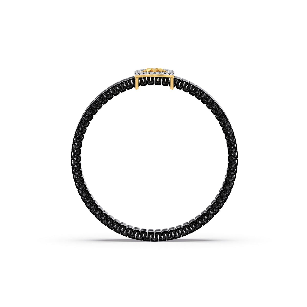 Stellar Halo Diamond Men's Bracelet