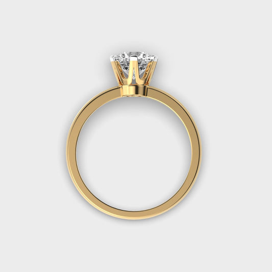 1.2 Carat Classic Solitaire Ring - View 5