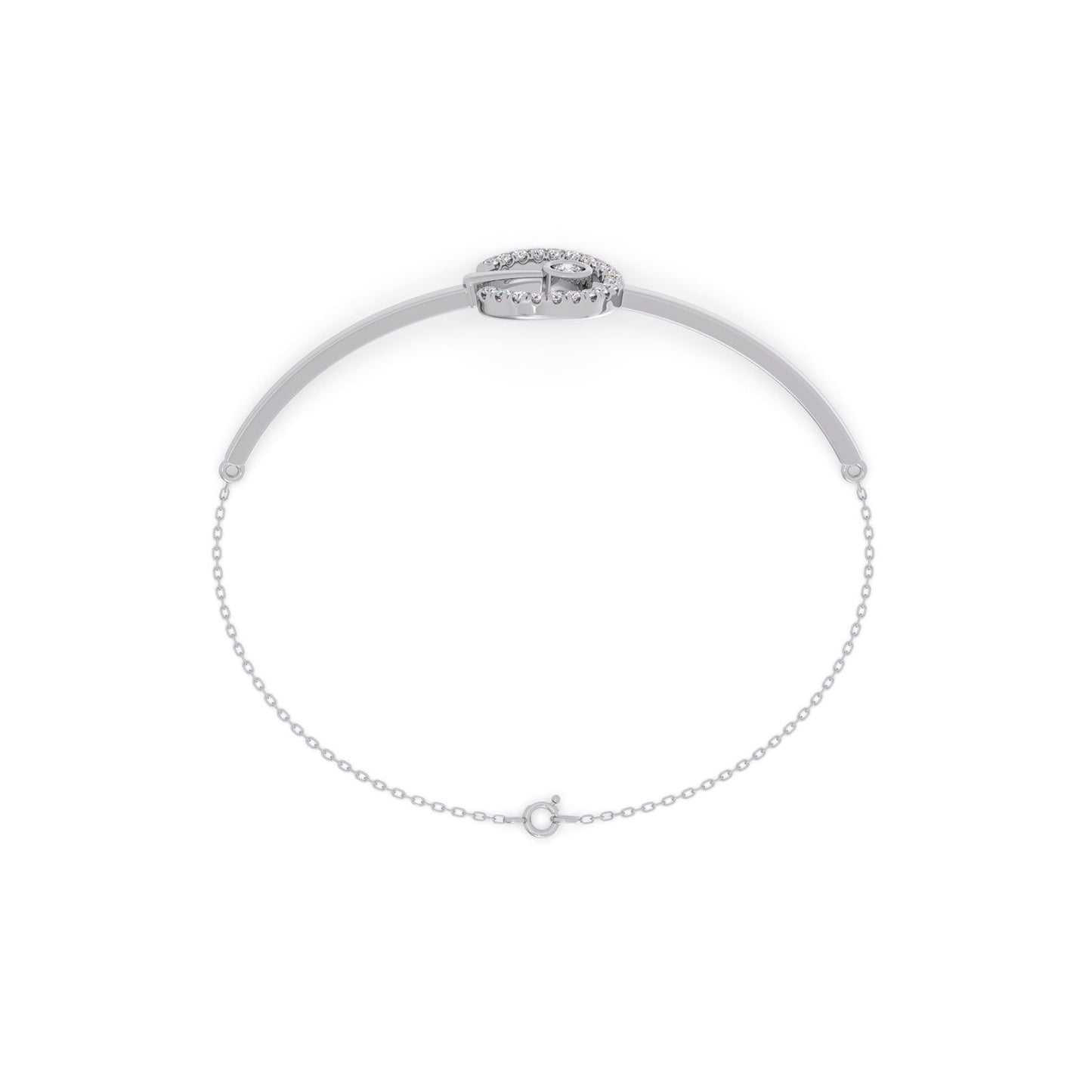 Cresta Diamond Chain Bracelet