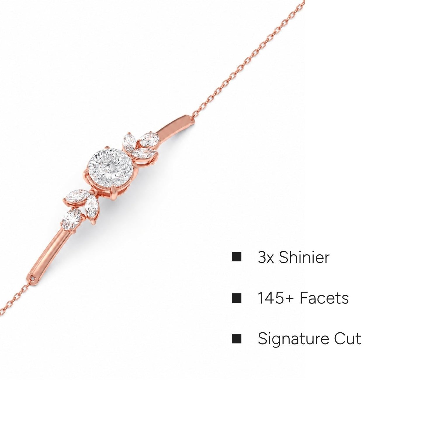 Portuguese Symmetric Chain Bracelet