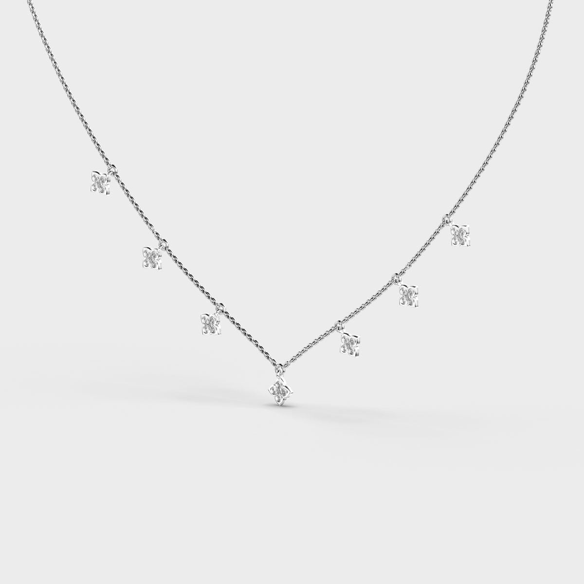 Constellation of Winter Diamond Necklace