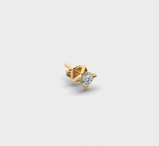 Titan Eye Diamond Stud
