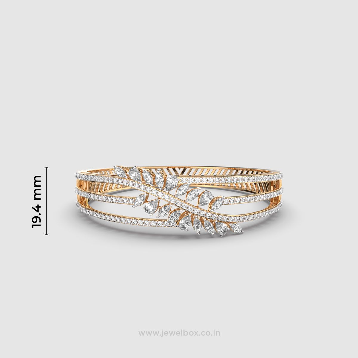 Athena's Pride Statement Diamond Bracelet