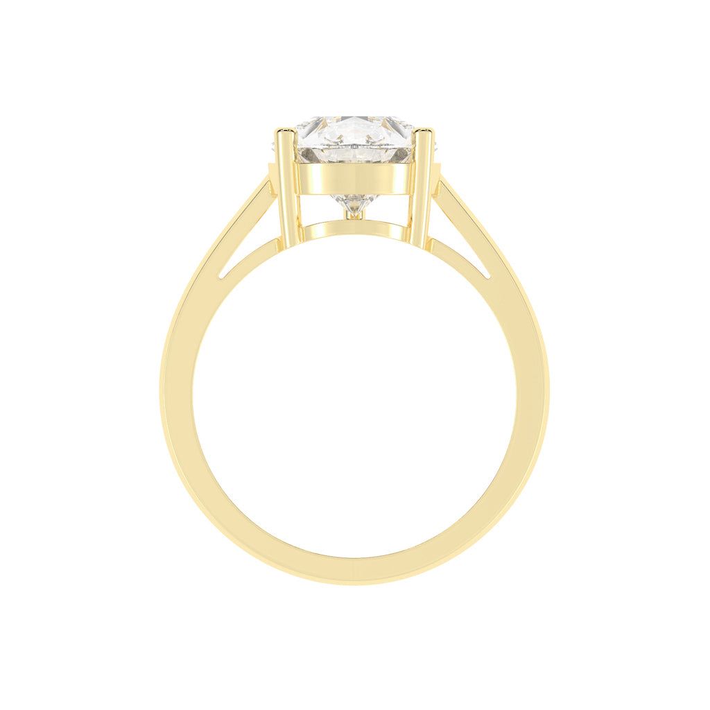 Elysia Pear Diamond Ring