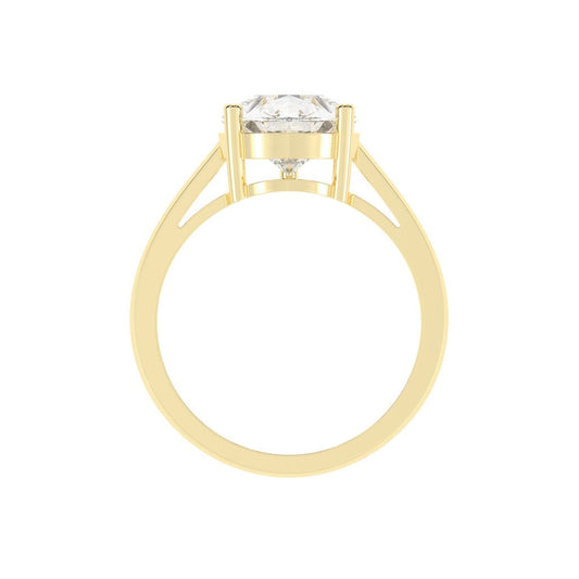 Elysia Pear Diamond Ring