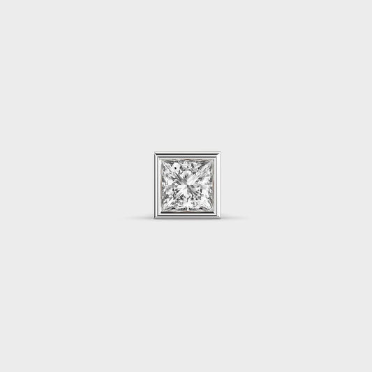 Phantom Princess Cut Diamond Earring For Men