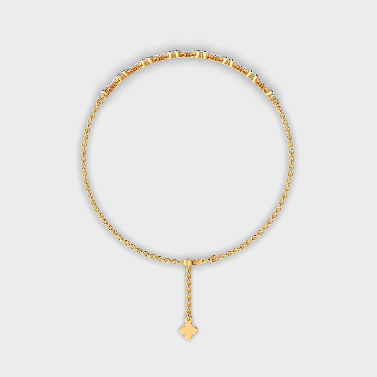 Mixed-Cut Marvel Diamond Bracelet