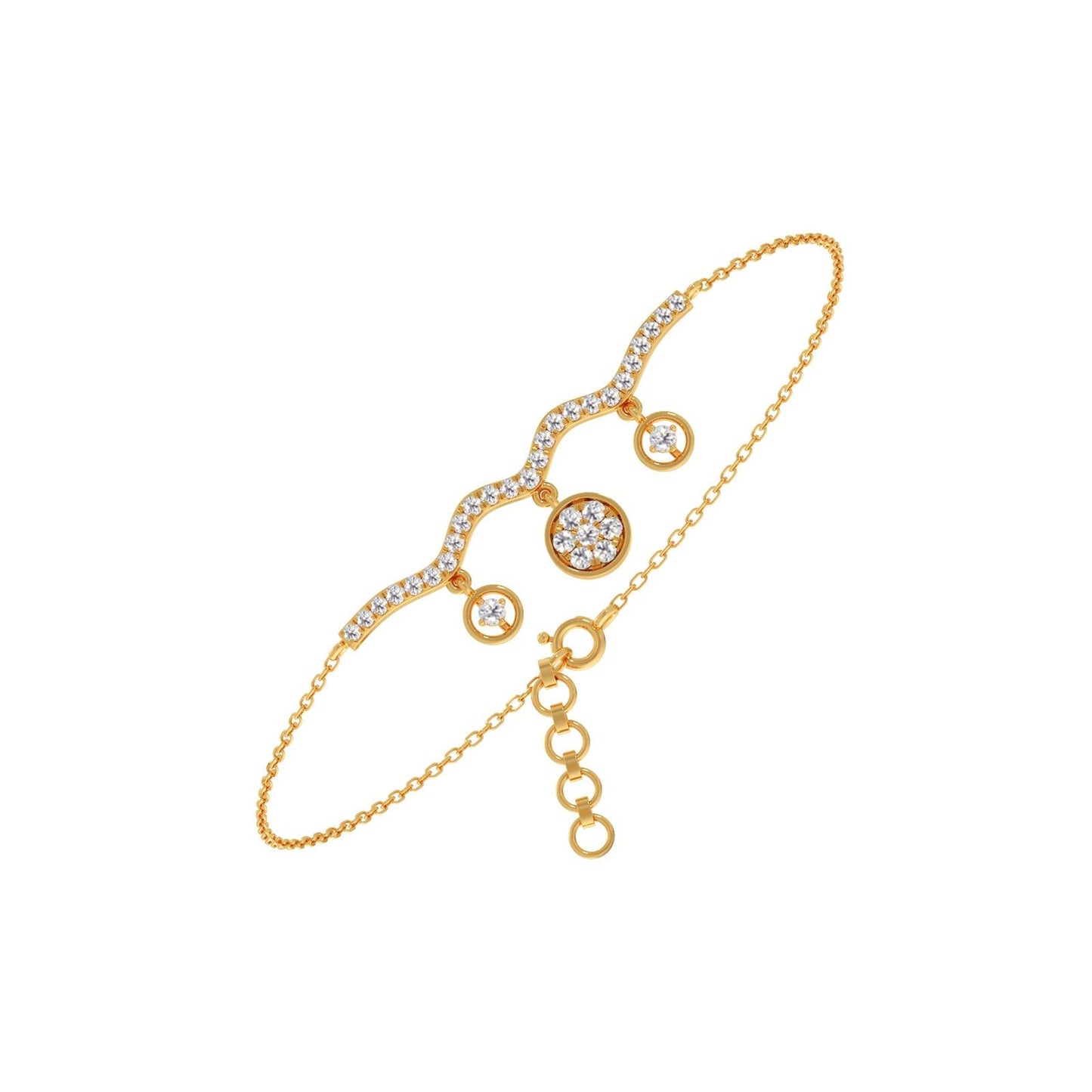 Curve Twilight Chain Bracelet