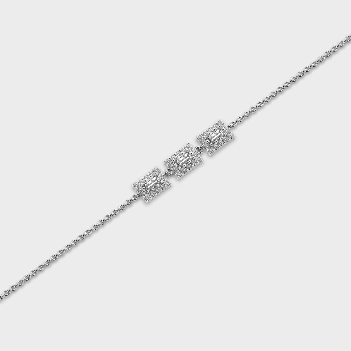 Sovereign Beam Diamond Bracelet