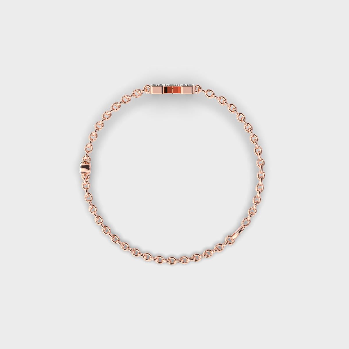 Mesmerising M Initial Bracelet