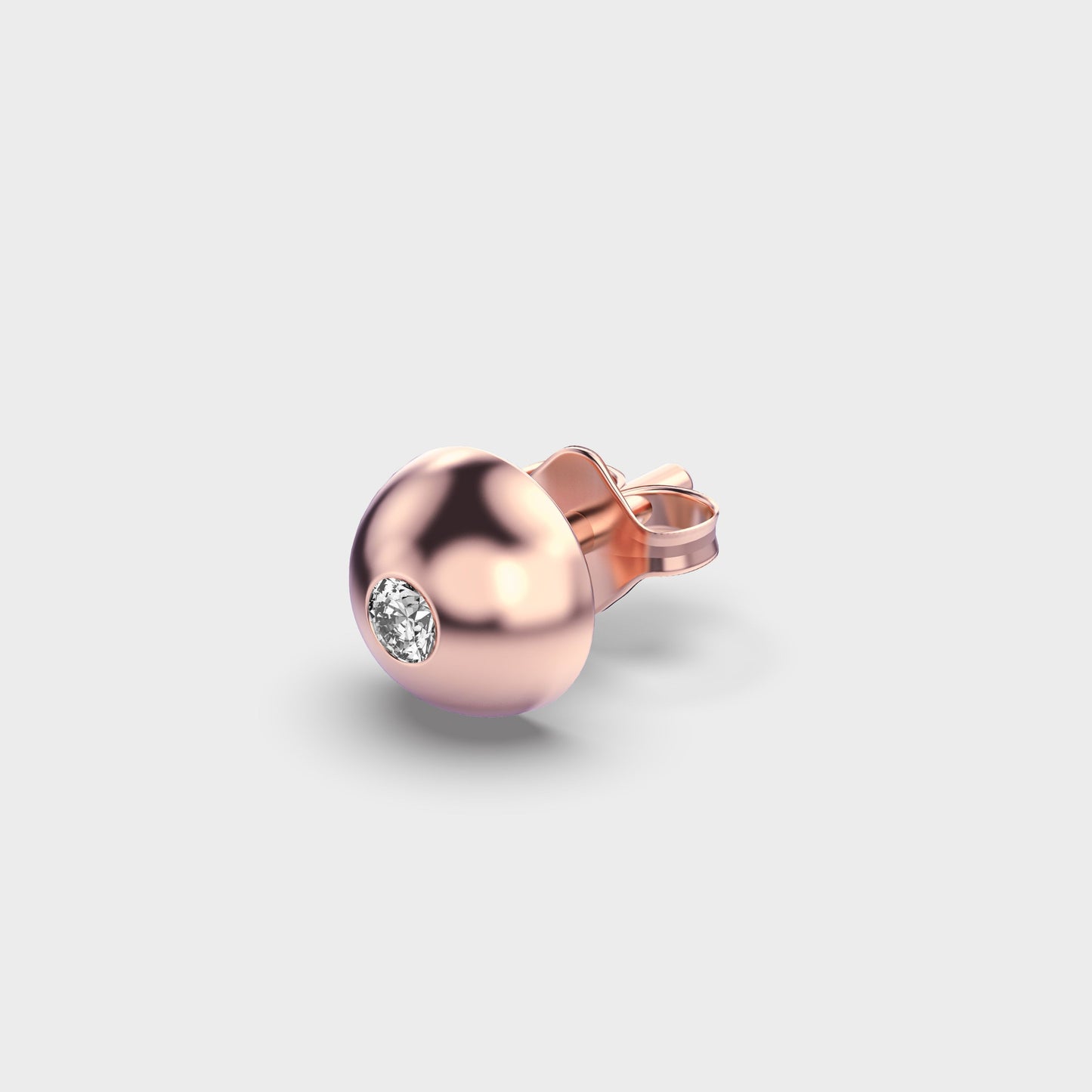 Shimmering Dots Men Diamond Ear Stud