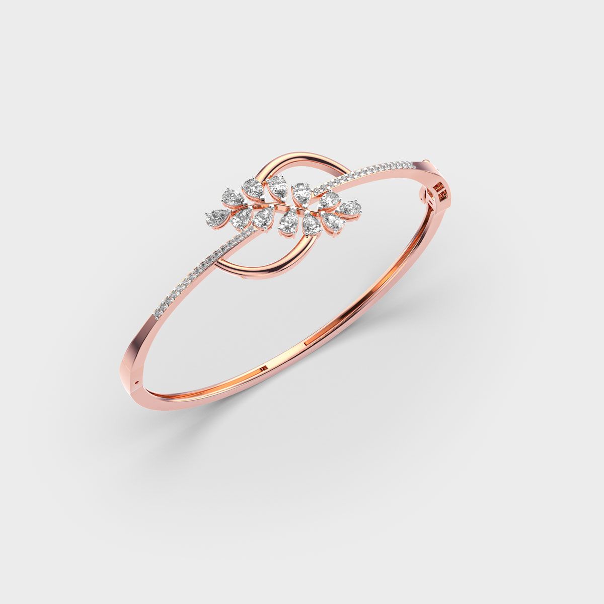 Peony Poise Diamond Bracelet