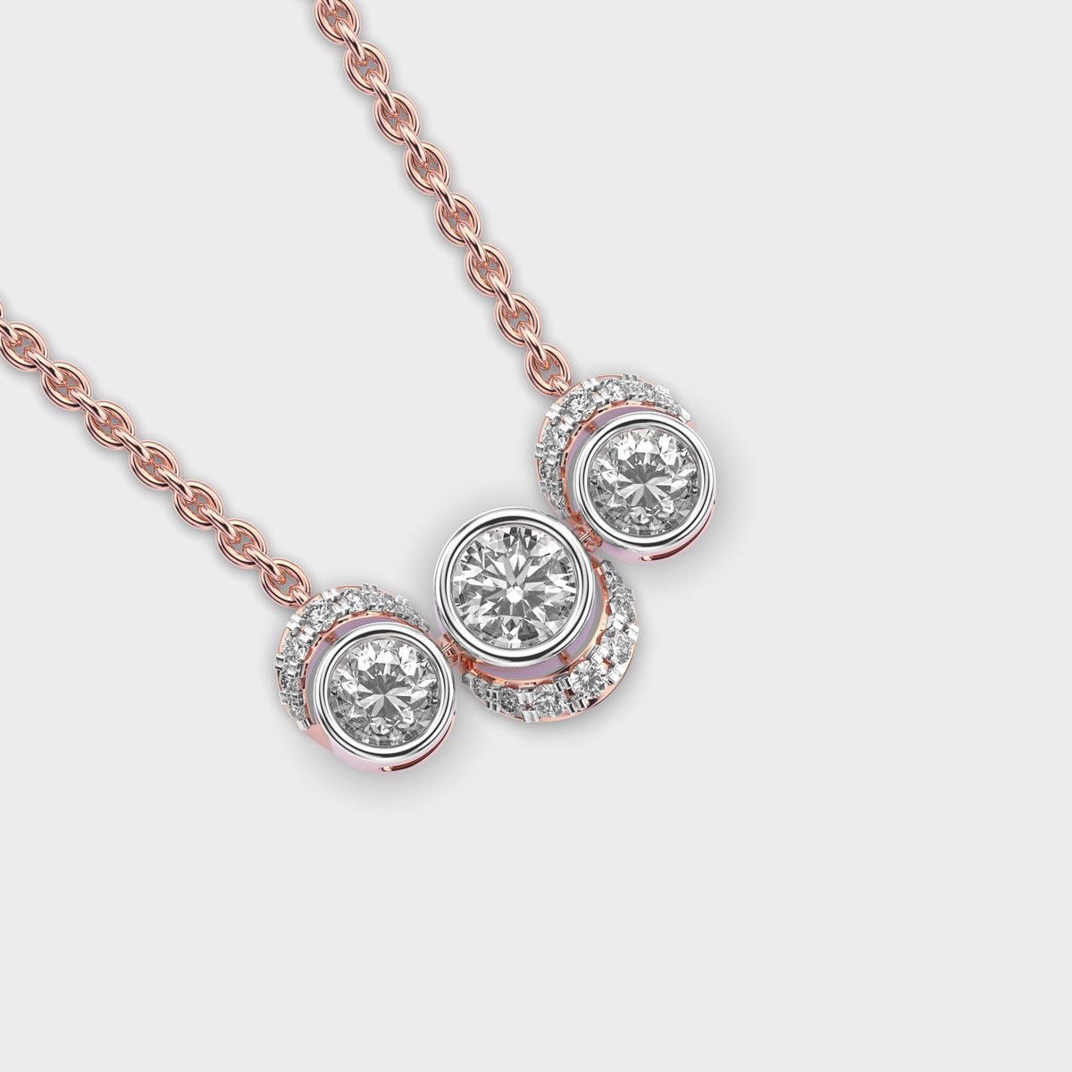 Heaven of Stars Diamond Necklace