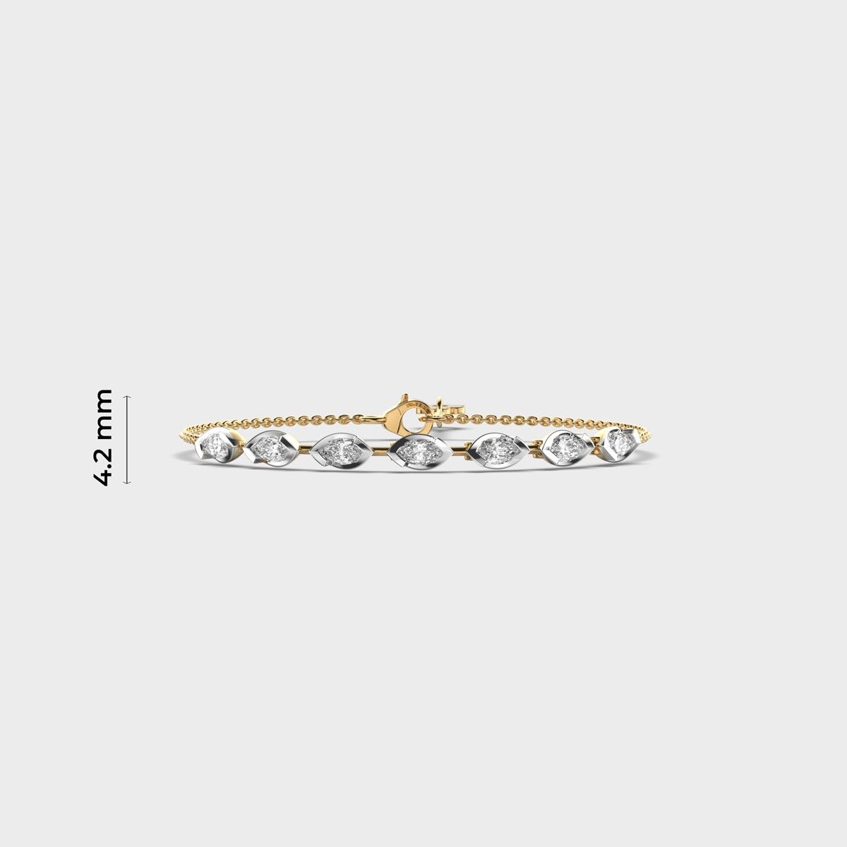 Graceful Light Diamond Bracelet