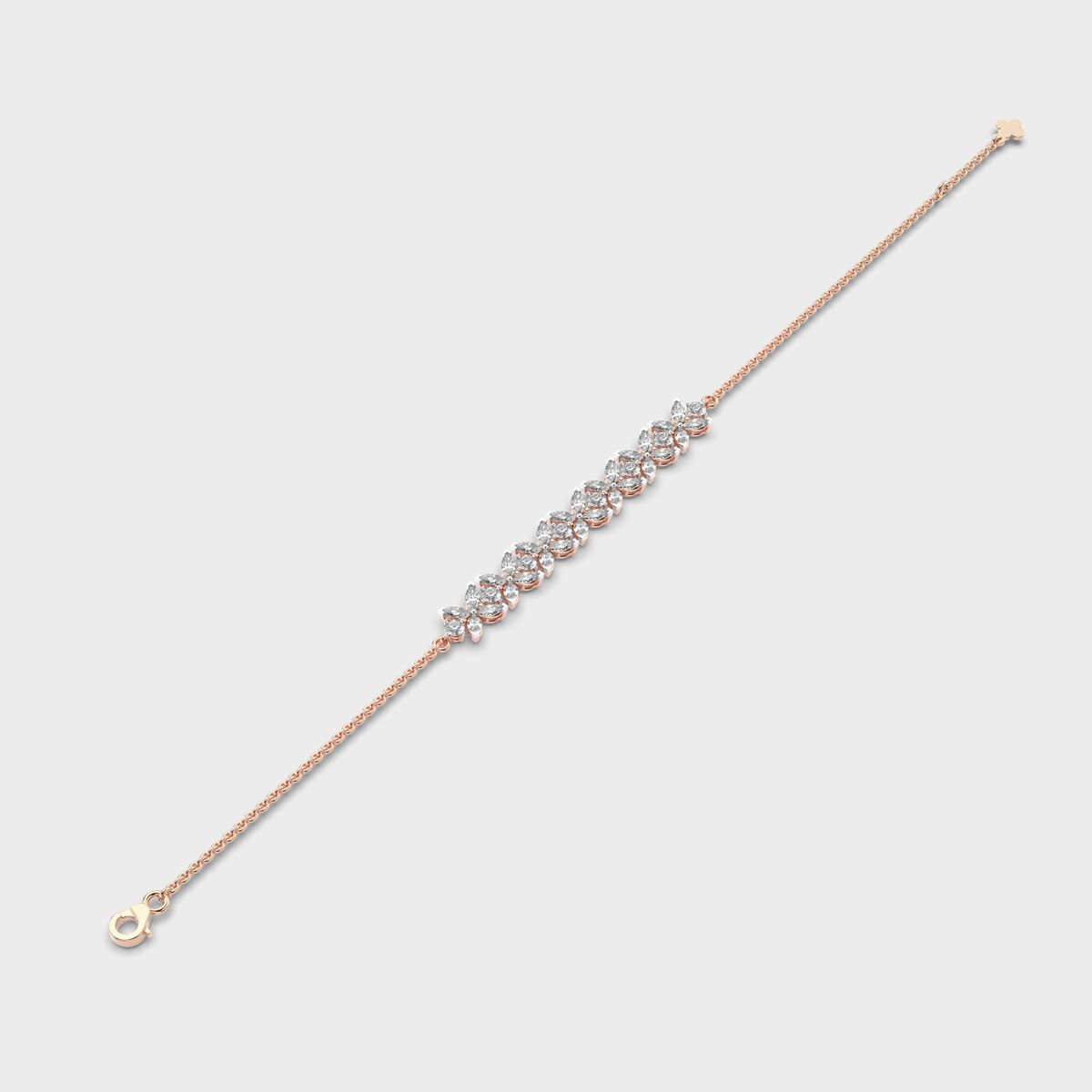 Mixed-Cut Marvel Diamond Bracelet