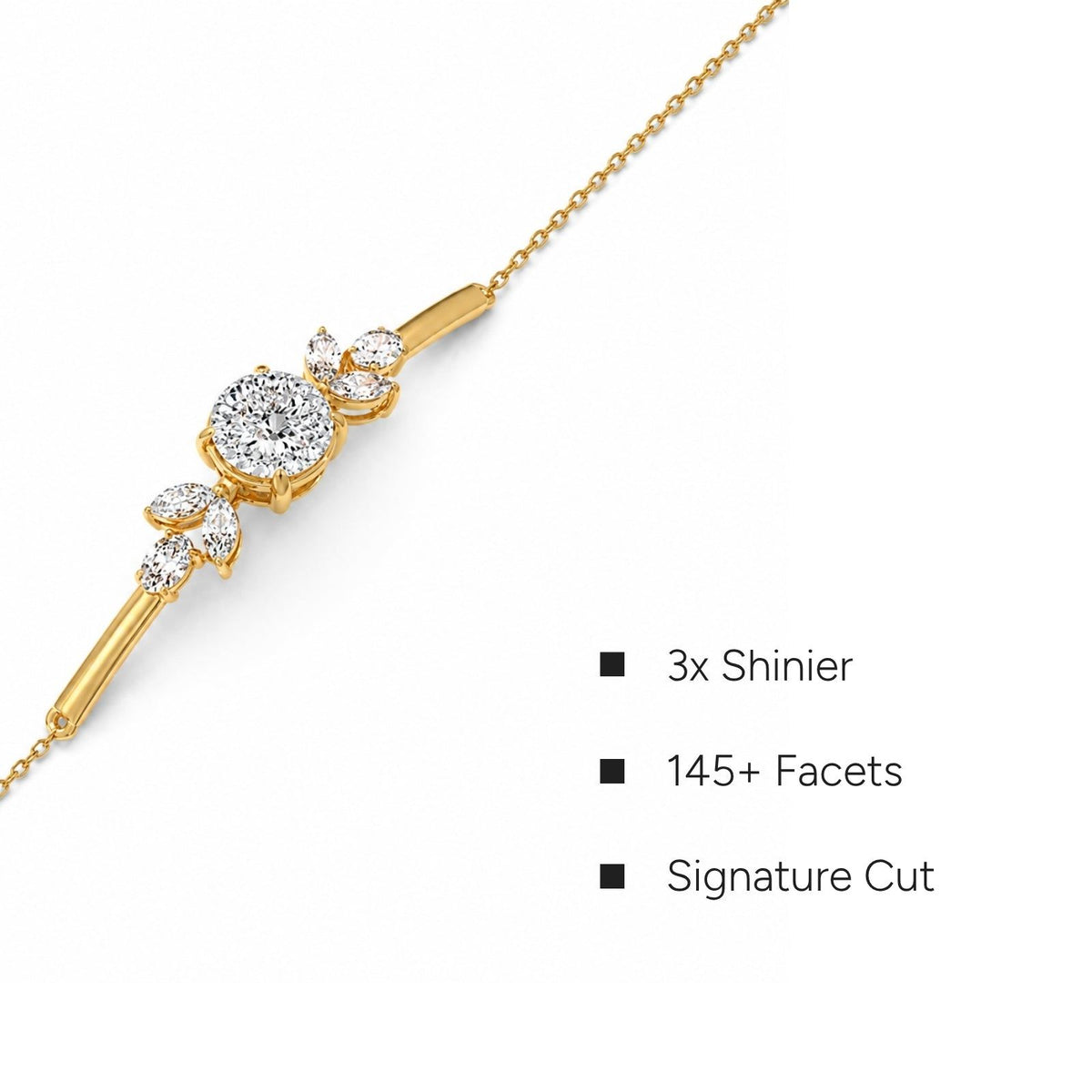 Portuguese Symmetric Chain Bracelet