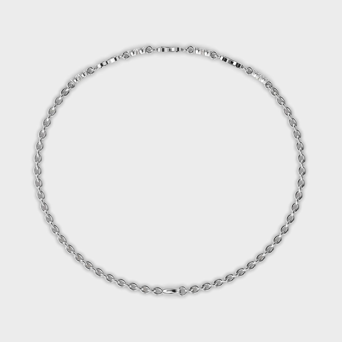 Eternal Infinity Link Diamond Bracelet