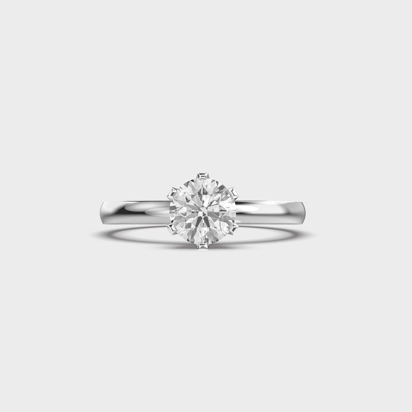 1.2 Carat Classic Solitaire Ring - View 6