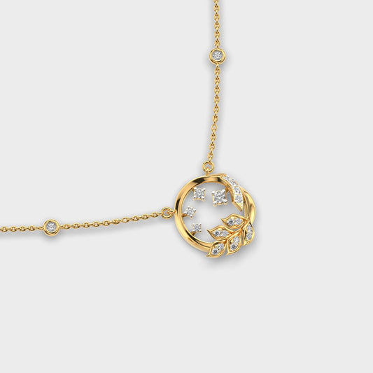 Basket of Blooms Diamond Necklace