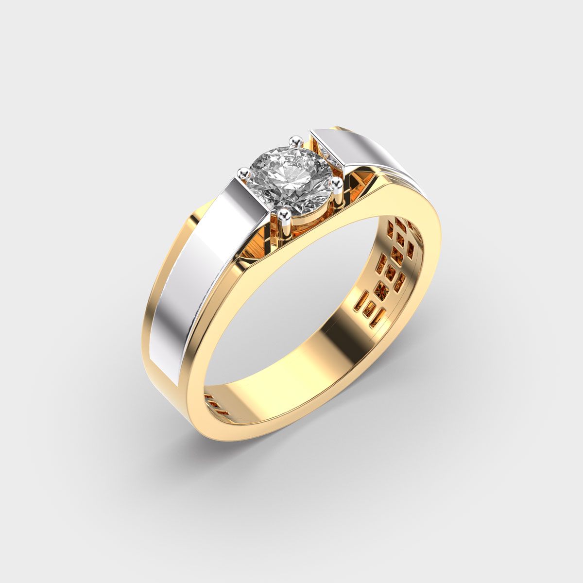 King's Honour Diamond Band Ring - View 12