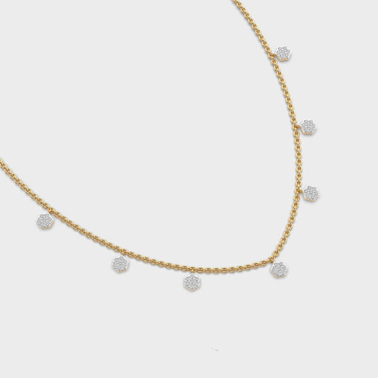 Tears Of The Moon Diamond Necklace