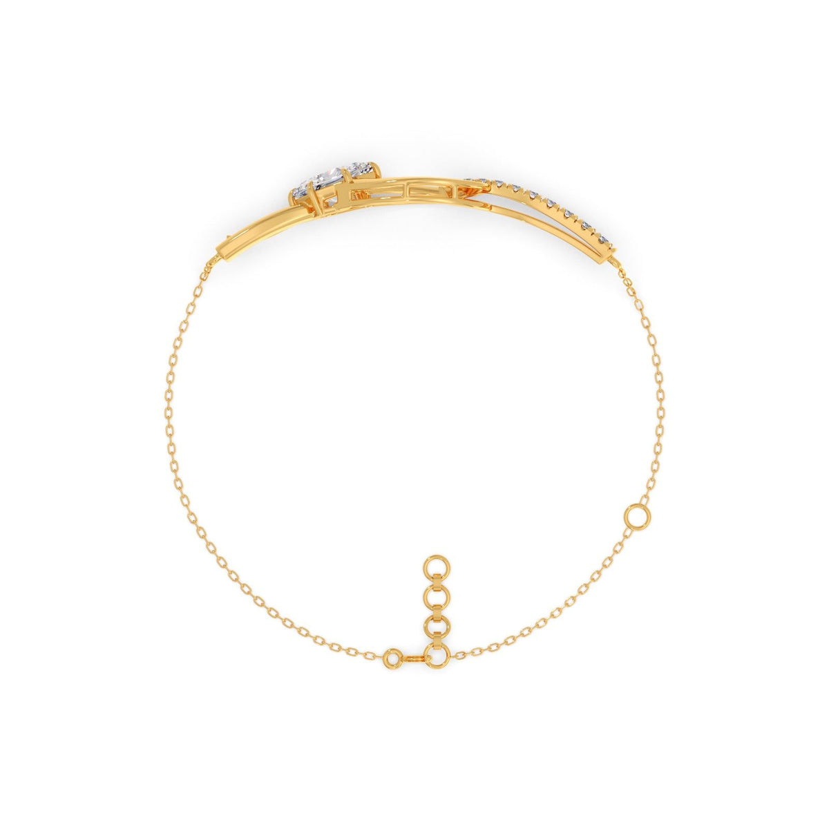 Hexa Loom Chain Bracelet