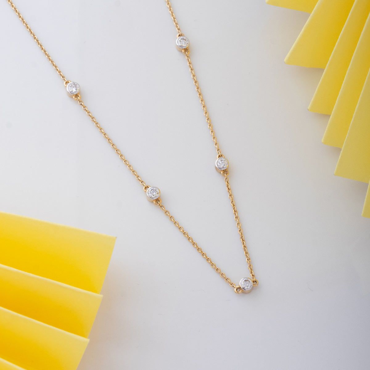 Elegant Pearl and Diamond Necklace