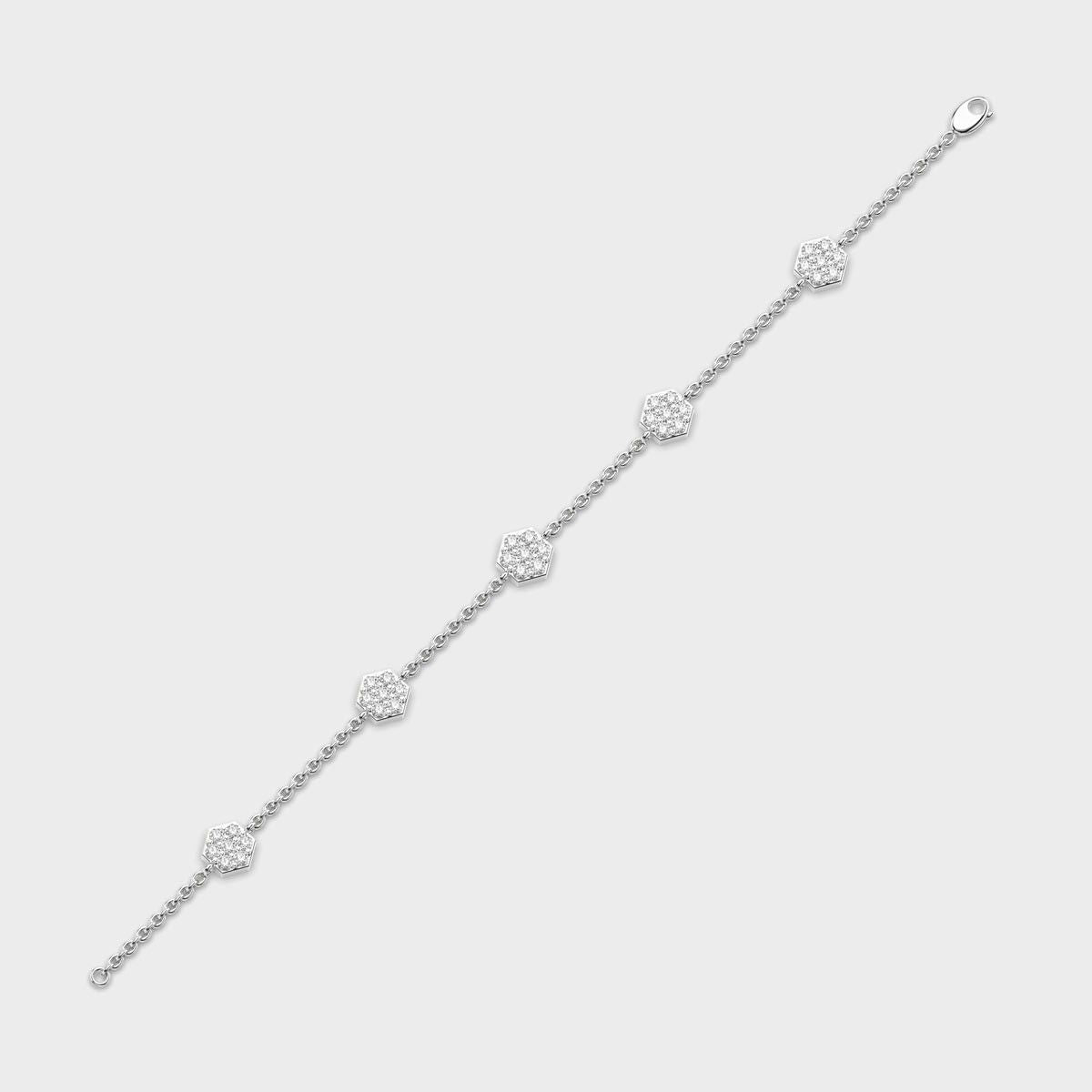 Soft Radiance Diamond Bracelet