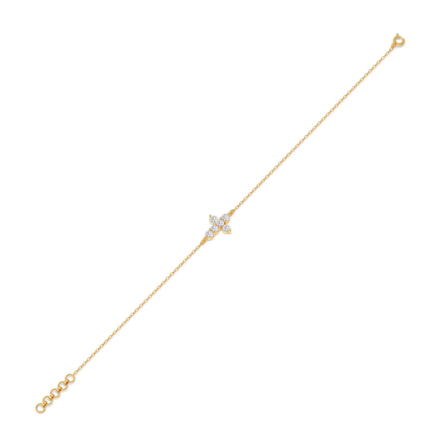 Linear Spark Chain Bracelet
