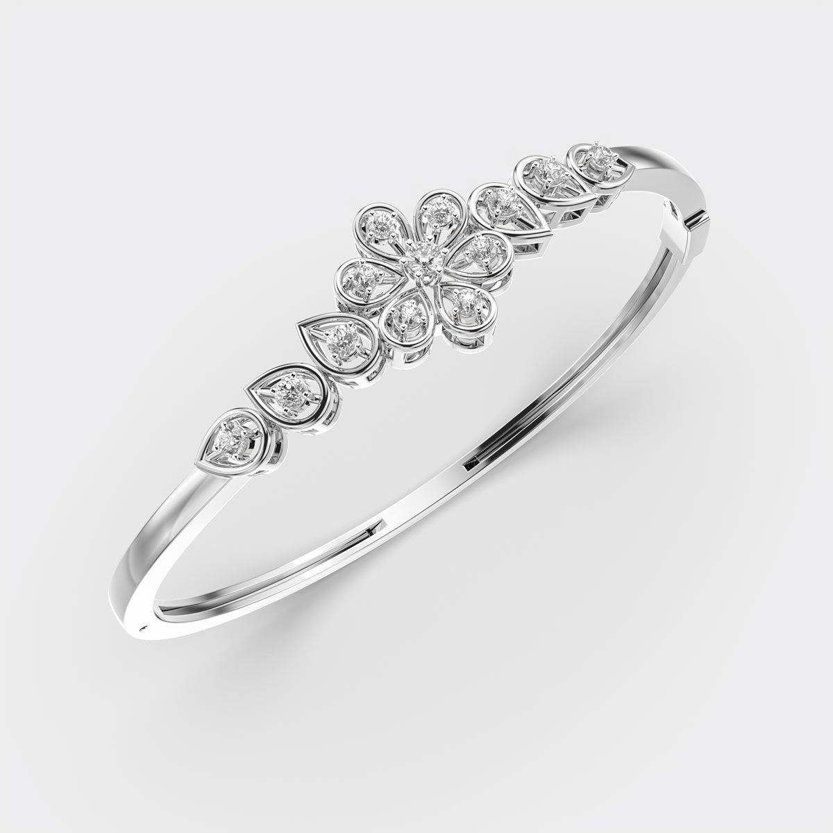 Kiss Me Blossom Diamond Bracelet