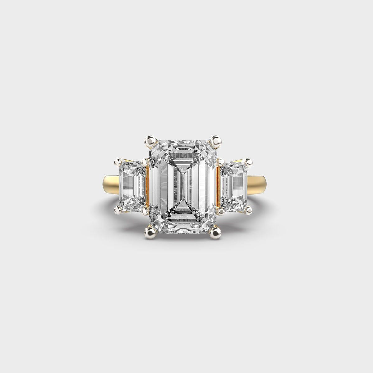 Rochester Duchess Treble Diamond Ring - View 1