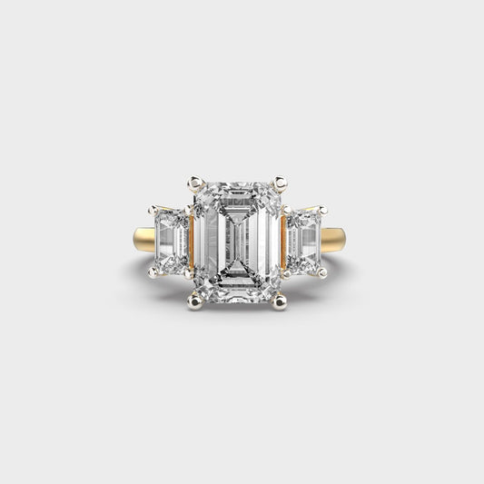 Rochester Duchess Treble Diamond Ring - View 1
