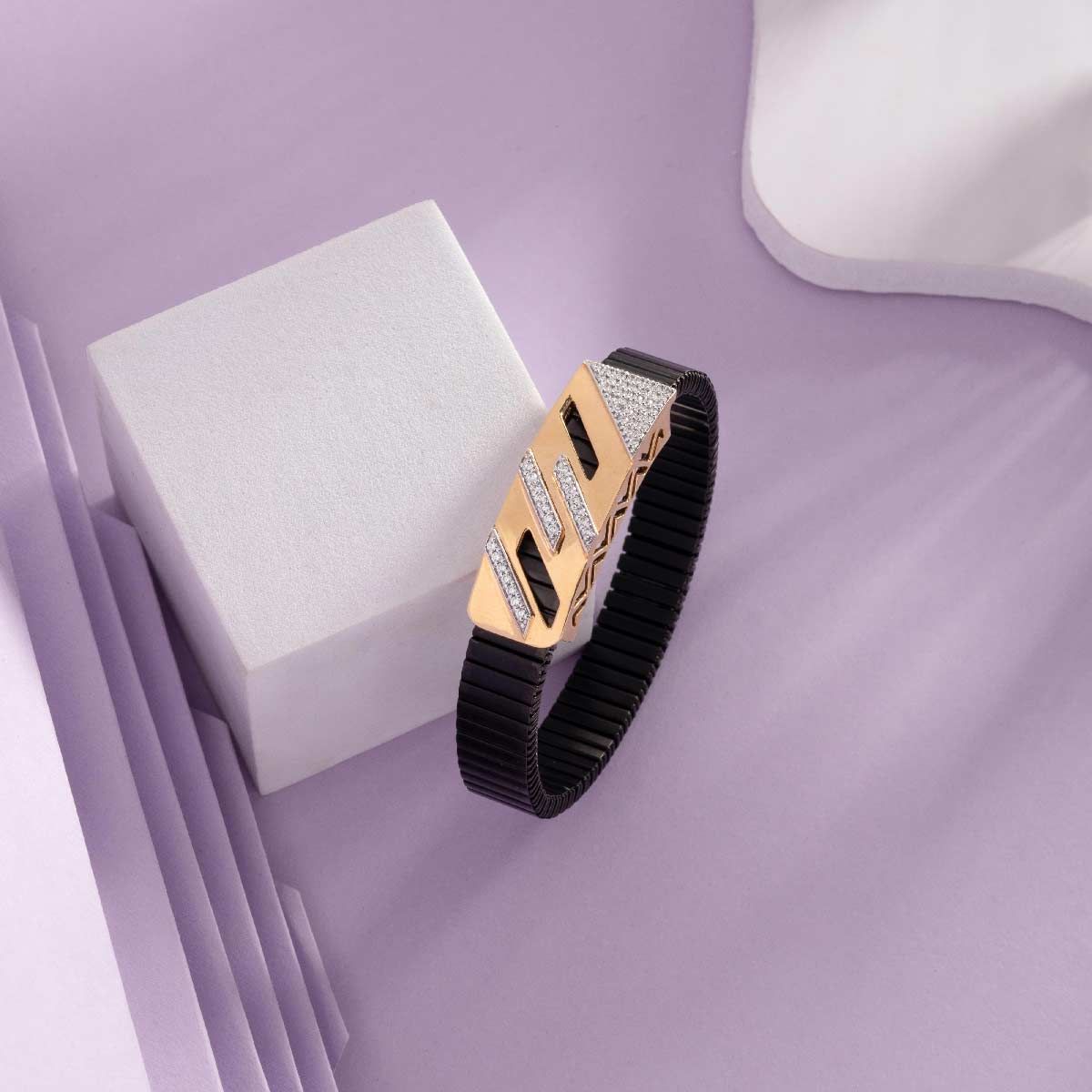 Black Beauty Diamond Bracelet For Men
