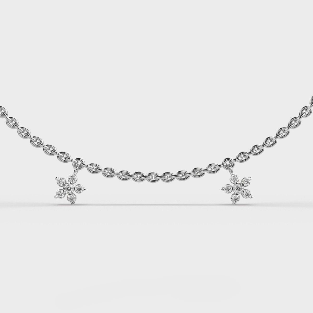 Star Drop Diamond Bracelet