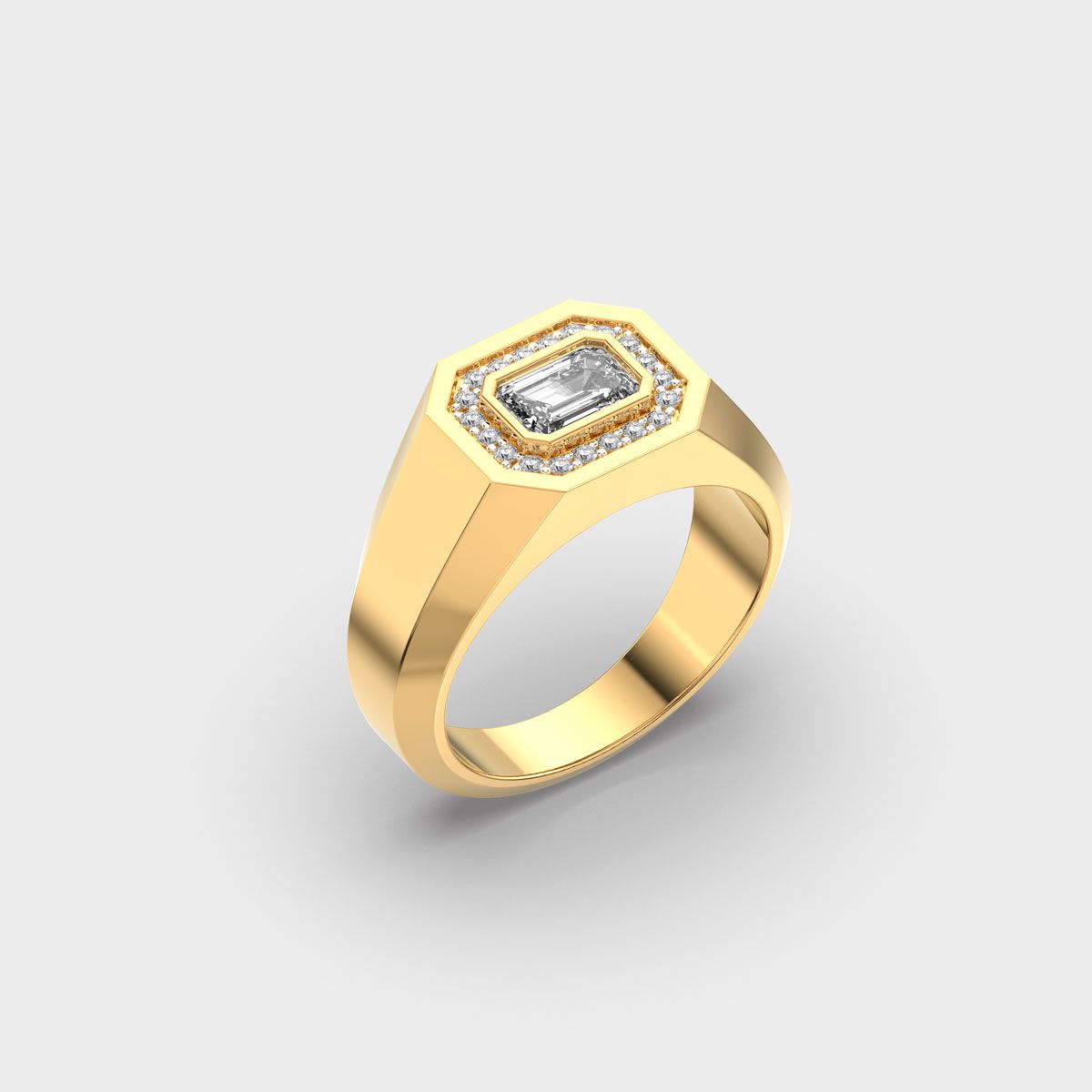 Aurion Prime Diamond Band - View 12